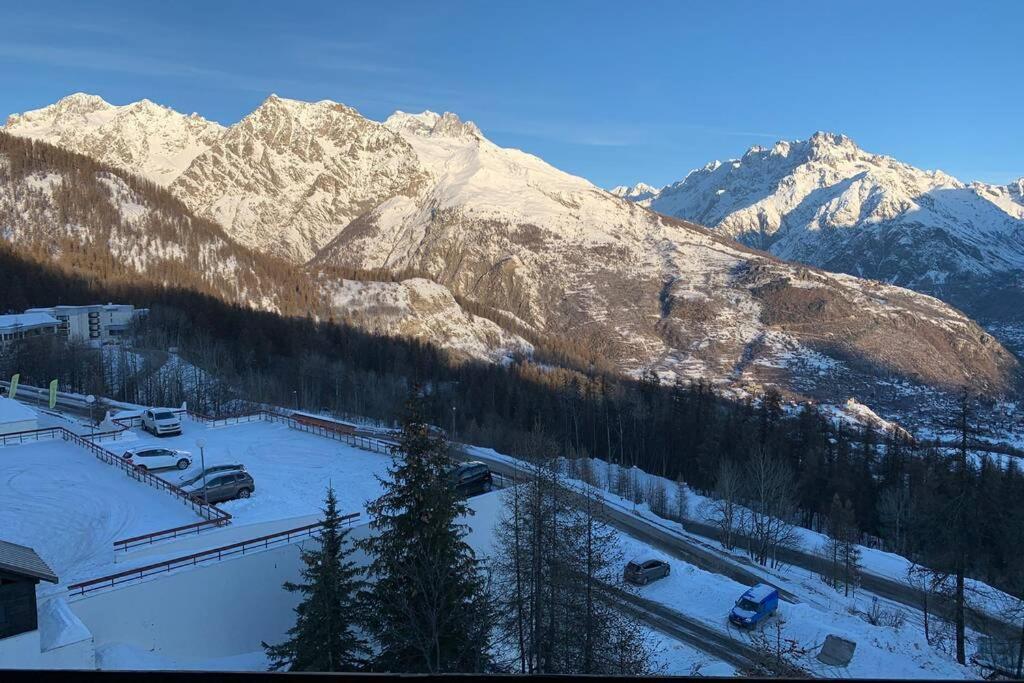 Studio 1600 Pied Des Pistes Avec Magnifique Vue Puy-Saint-Vincent Eksteriør bilde