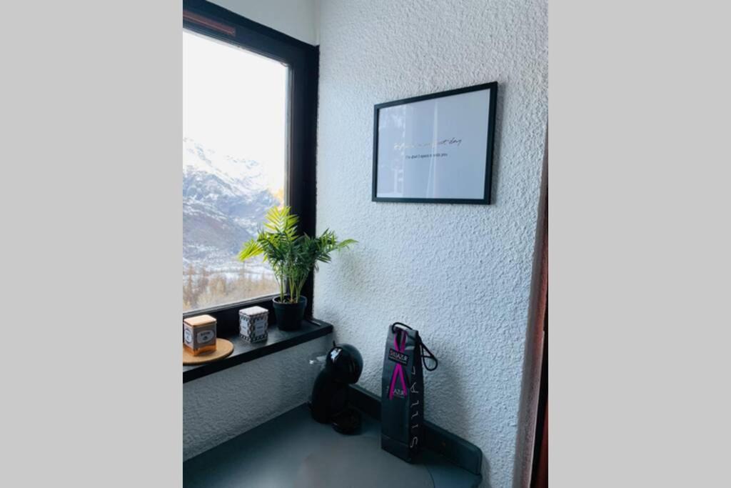 Studio 1600 Pied Des Pistes Avec Magnifique Vue Puy-Saint-Vincent Eksteriør bilde