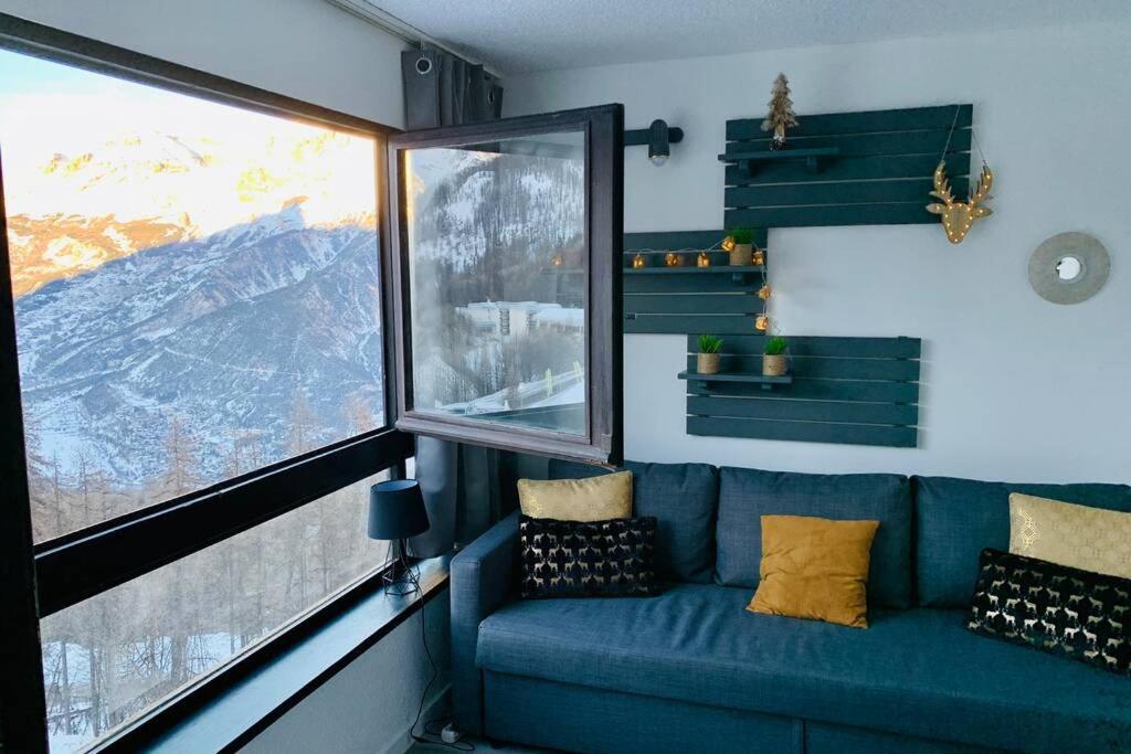 Studio 1600 Pied Des Pistes Avec Magnifique Vue Puy-Saint-Vincent Eksteriør bilde