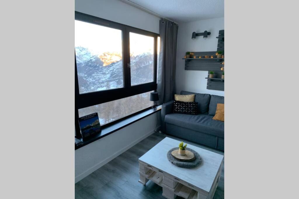 Studio 1600 Pied Des Pistes Avec Magnifique Vue Puy-Saint-Vincent Eksteriør bilde