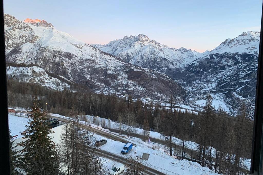 Studio 1600 Pied Des Pistes Avec Magnifique Vue Puy-Saint-Vincent Eksteriør bilde