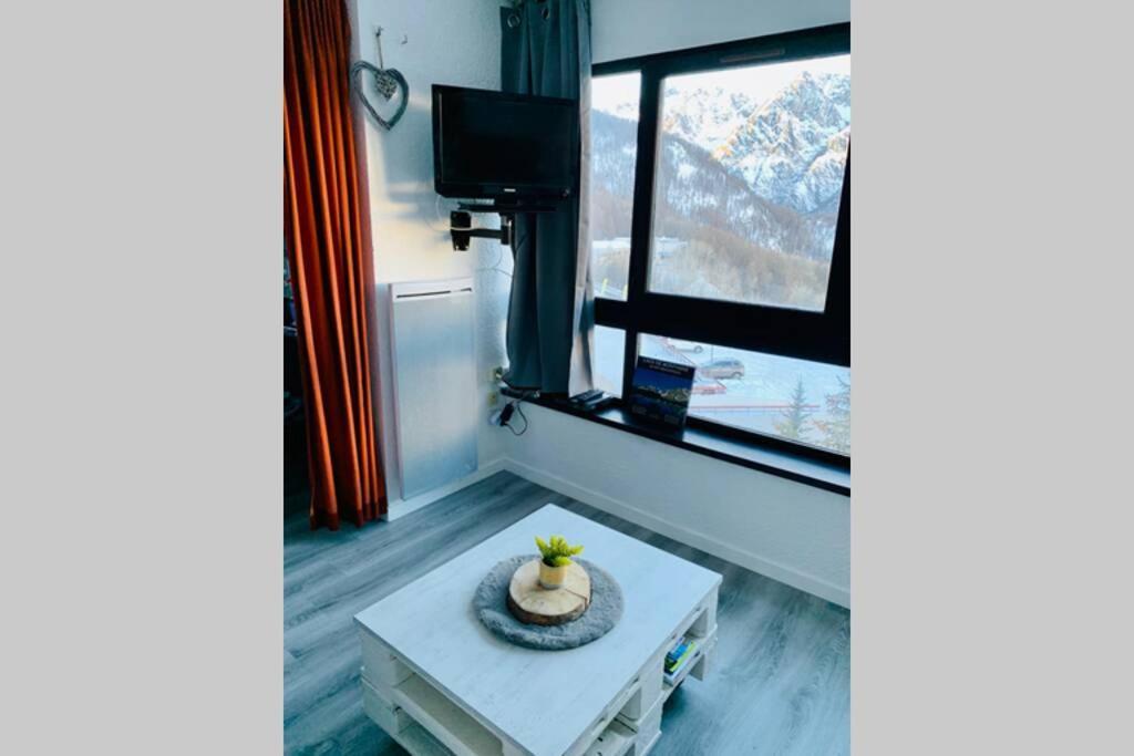 Studio 1600 Pied Des Pistes Avec Magnifique Vue Puy-Saint-Vincent Eksteriør bilde
